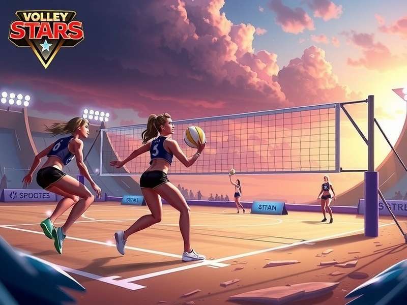 Volley Stars Titan Gameplay